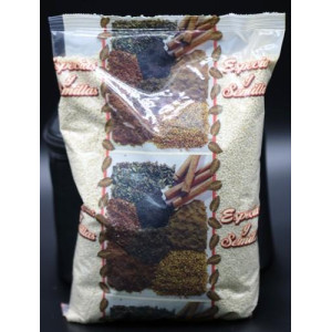 SESAMO BLANCO PELADO CRUDO B. 1Kg.